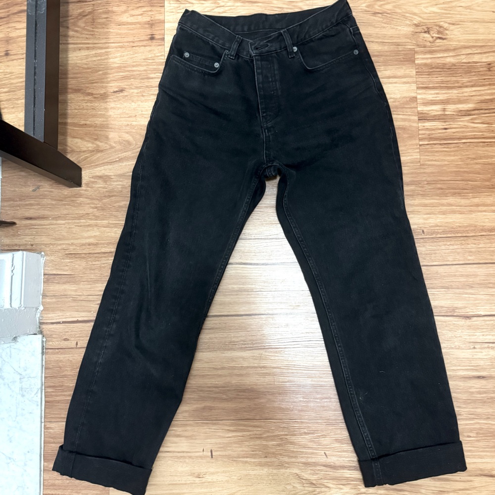 The Kooples Straight Fit Jeans Black Size 30